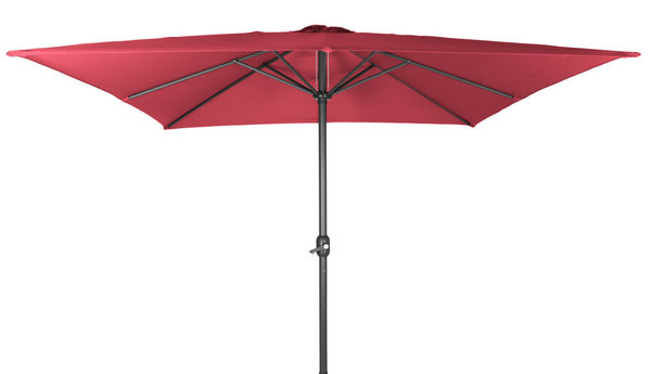 Sonnenschirm 2,5 M. QUADRATISCH Kurbel Schirm Gartenschirm 5 Farben verfügbar