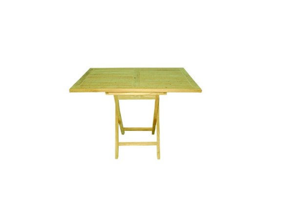 Echt Teak Tisch Gartentisch Teaktisch klappbar 70 x 90 x 75 cm